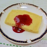 ルクエde簡単♪スフレチーズケーキ